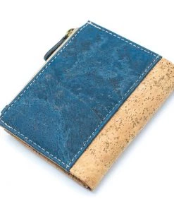 Meninas Bonitas Cork Cork Billfold Wallet With Cut Flap