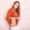 Meninas Bonitas Cork Cork Paneled Sling Bag