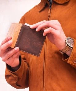 Meninas Bonitas Cork Mens Clothing Cork Classic Billfold Wallet