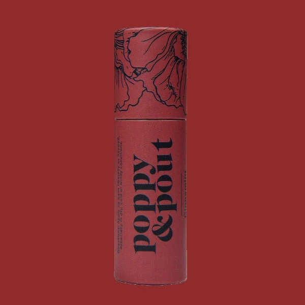 Poppy & Pout Bath & Beauty Natural Lip Balm 6 Poppy & Pout Bath & Beauty Natural Lip Balm