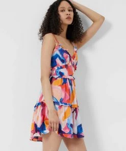 French Connection Dresses Isadora Delphine Strappy Mini Dress