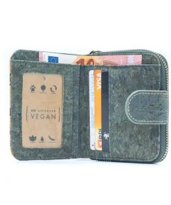 Meninas Bonitas Cork Printed Cork Wallet Hats, Bags & Accessories