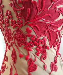 Ema Savahl Wedding Painted Strapless Corset 39 Ema Savahl Wedding Painted Strapless Corset