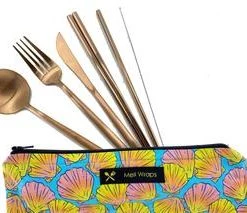 Meli Wraps Travel Utensil Eco Pack For The Home