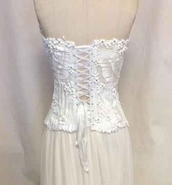 Ema Savahl Wedding Painted Strapless Corset 6 Ema Savahl Wedding Painted Strapless Corset