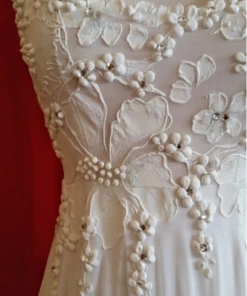 Ema Savahl Low Scoop Bridal Gown Wedding