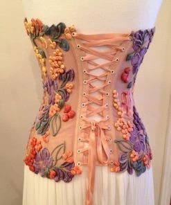 Ema Savahl Wedding Painted Strapless Corset 30 Ema Savahl Wedding Painted Strapless Corset