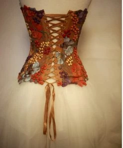 Ema Savahl Wedding Painted Strapless Corset 32 Ema Savahl Wedding Painted Strapless Corset