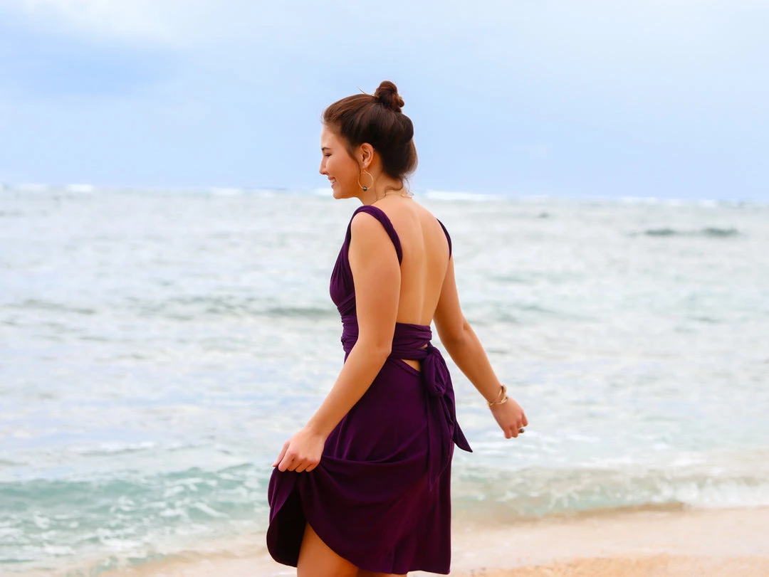 A.ell Design Bamboo Twist And Wrap Dress 6 A.ell Design Bamboo Twist And Wrap Dress