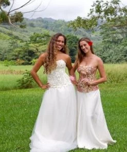 Ema Savahl Wedding Painted Strapless Corset 27 Ema Savahl Wedding Painted Strapless Corset