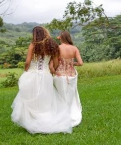 Ema Savahl Wedding Painted Strapless Corset 28 Ema Savahl Wedding Painted Strapless Corset