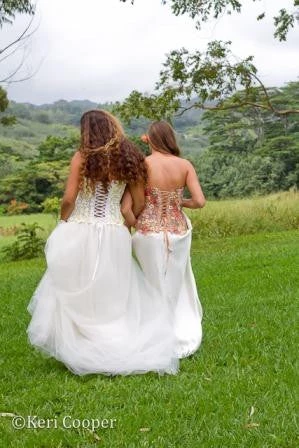 Ema Savahl Wedding Painted Strapless Corset 9 Ema Savahl Wedding Painted Strapless Corset