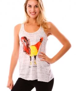 A.ell Atelier Tops Kauai Rooster Tank Top