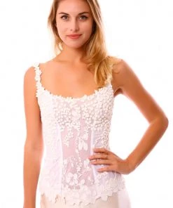 Ema Savahl Wedding Tie Back Corset