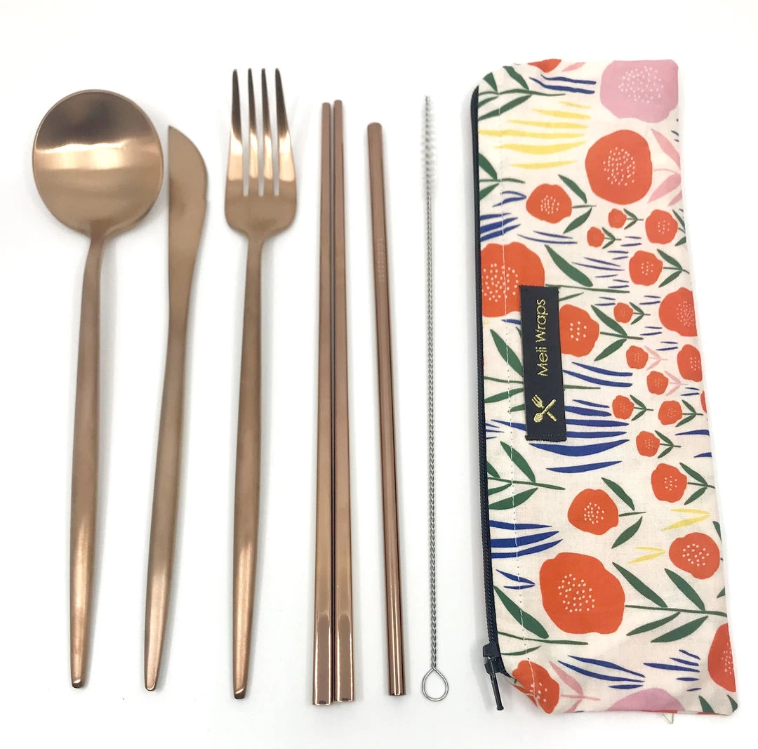 Meli Wraps Travel Utensil Eco Pack For The Home 10 Meli Wraps Travel Utensil Eco Pack For The Home