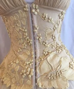 Ema Savahl V-Front Cinched Waist Corset Wedding