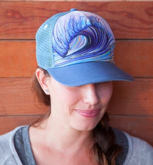 Art And Surf Art On Trucker Hat Mens Clothing 10 Art And Surf Art On Trucker Hat Mens Clothing
