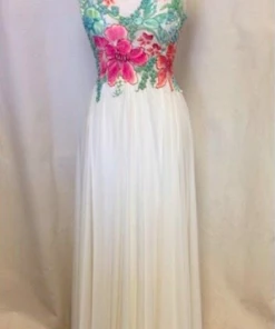 Ema Savahl Wedding Criss-Cross Low Back Bridal Dress