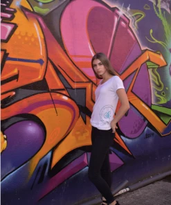 A.ell Design Bamboo Logo Tee - Womens Fit