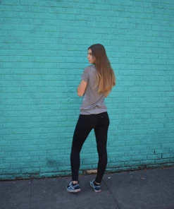 A.ell Design Bamboo Logo Tee - Womens Fit