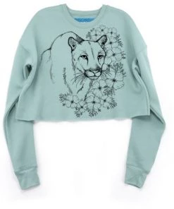 Super Maggie Chloe Crop Sweatshirt