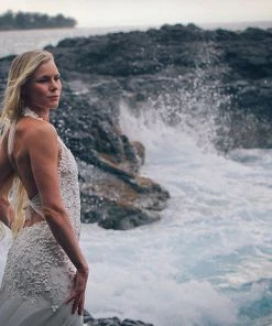 Ema Savahl Halter, Low Back Wedding Dress 12 Ema Savahl Halter, Low Back Wedding Dress