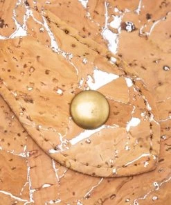 Meninas Bonitas Cork Hats, Bags & Accessories Compact Cork Zipper Wallet