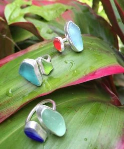 Caitlin Ross-Odom Kauai Seaglass Ring