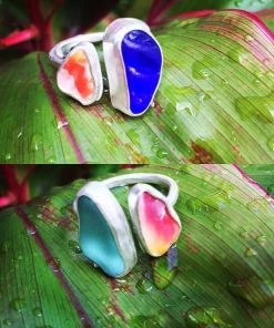 Caitlin Ross-Odom Kauai Seaglass Ring