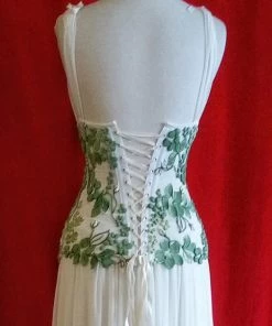 Ema Savahl V-Front Cinched Waist Corset Wedding