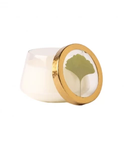 Rosy Rings Pressed Flower Candle - Medium