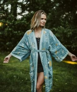 Indie Ella Tops Silk Flannery Kimono 11 Indie Ella Tops Silk Flannery Kimono