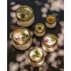 Rosy Rings Pressed Flower Candle - Medium