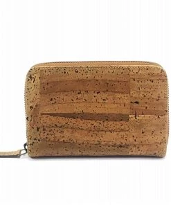 Moddania Cork Hats, Bags & Accessories Cork Zipper Wallet