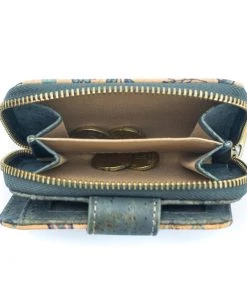 Meninas Bonitas Cork Printed Cork Wallet Hats, Bags & Accessories