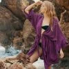 Indie Ella Tops Silk Flannery Kimono