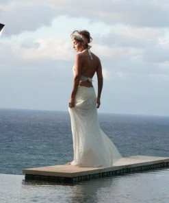 Ema Savahl Halter, Low Back Wedding Dress 14 Ema Savahl Halter, Low Back Wedding Dress