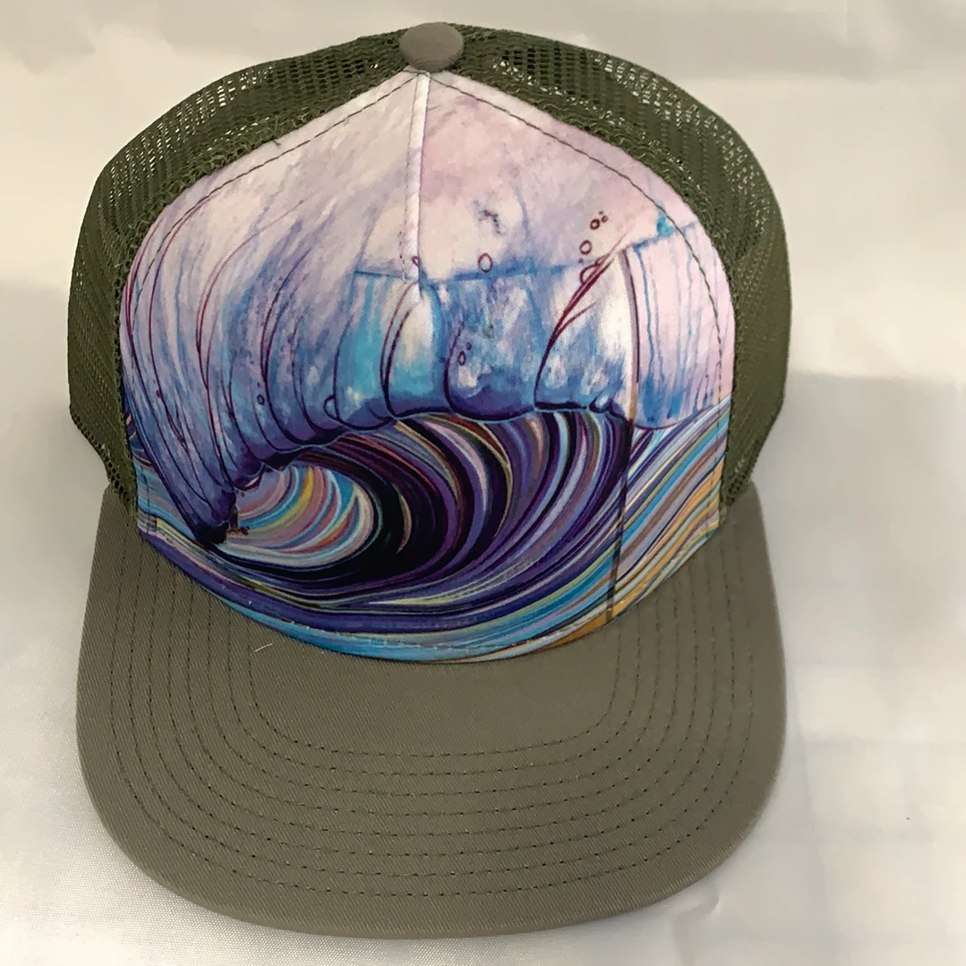 Art And Surf Art On Trucker Hat Mens Clothing 12 Art And Surf Art On Trucker Hat Mens Clothing