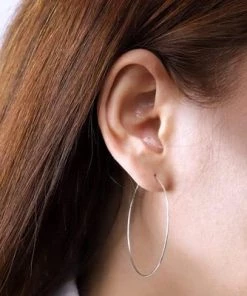 Boma Jewelry SS HOOP EARRING