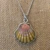 Caitlin Ross-Odom Sunrise Shell Pendant On Sliding Chain Jewelry