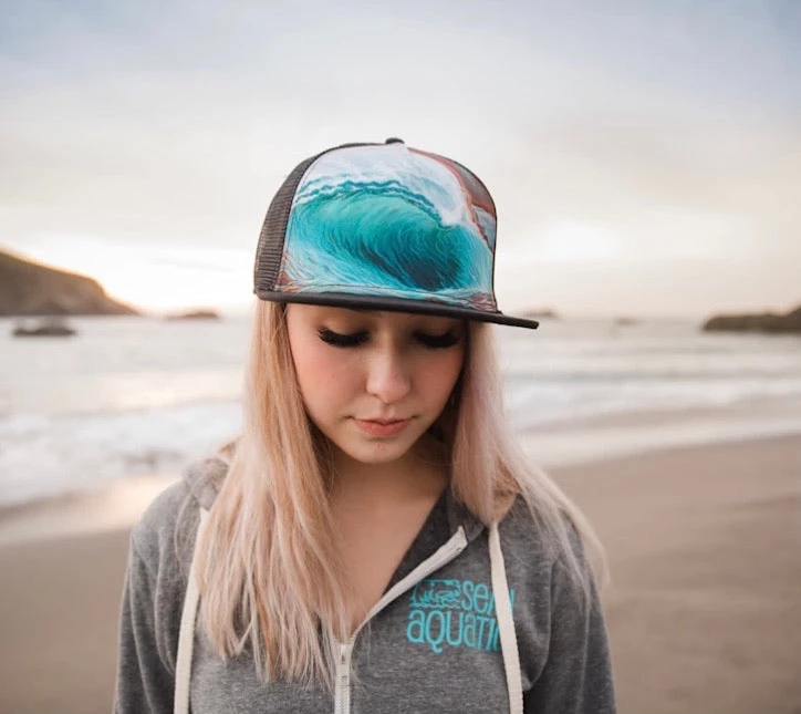 Art And Surf Art On Trucker Hat Mens Clothing 15 Art And Surf Art On Trucker Hat Mens Clothing