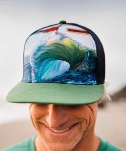 Art And Surf Art On Trucker Hat Mens Clothing 24 Art And Surf Art On Trucker Hat Mens Clothing
