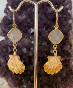 Malacologie Jewelry GF Sunny Moonstone ER