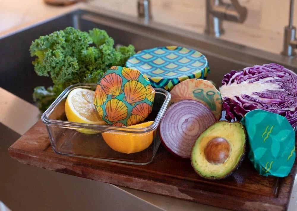 Meli Wraps For The Home Bees Wax Food Wraps - 3 Pack 3 Meli Wraps For The Home Bees Wax Food Wraps - 3 Pack