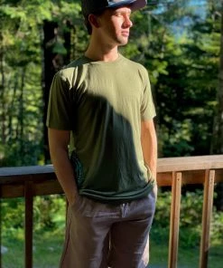 A.ell Design New Bamboo Logo Tee - Mens Short Sleeve Mens Clothing