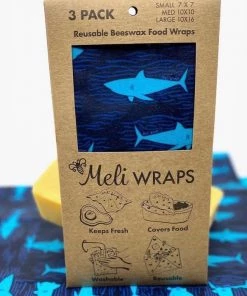 Meli Wraps Bees Wax Food Wraps - 2 Pack For The Home