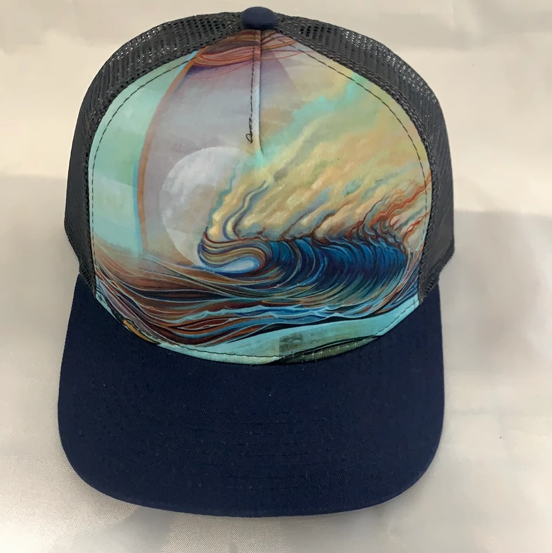 Art And Surf Art On Trucker Hat Mens Clothing 13 Art And Surf Art On Trucker Hat Mens Clothing