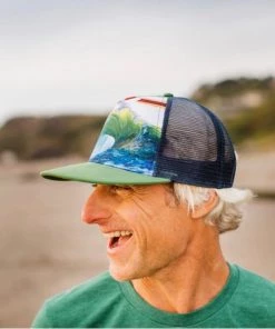 Art And Surf Art On Trucker Hat Mens Clothing 21 Art And Surf Art On Trucker Hat Mens Clothing