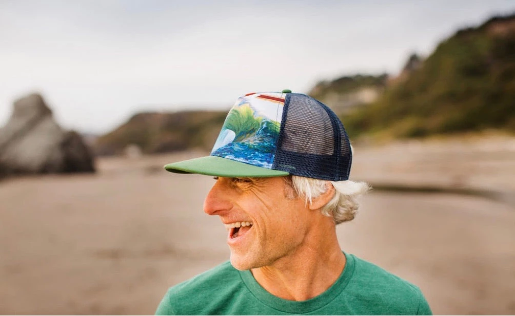 Art And Surf Art On Trucker Hat Mens Clothing 5 Art And Surf Art On Trucker Hat Mens Clothing