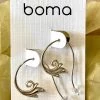 Boma Jewelry SS HOOP THREADER FLORAL